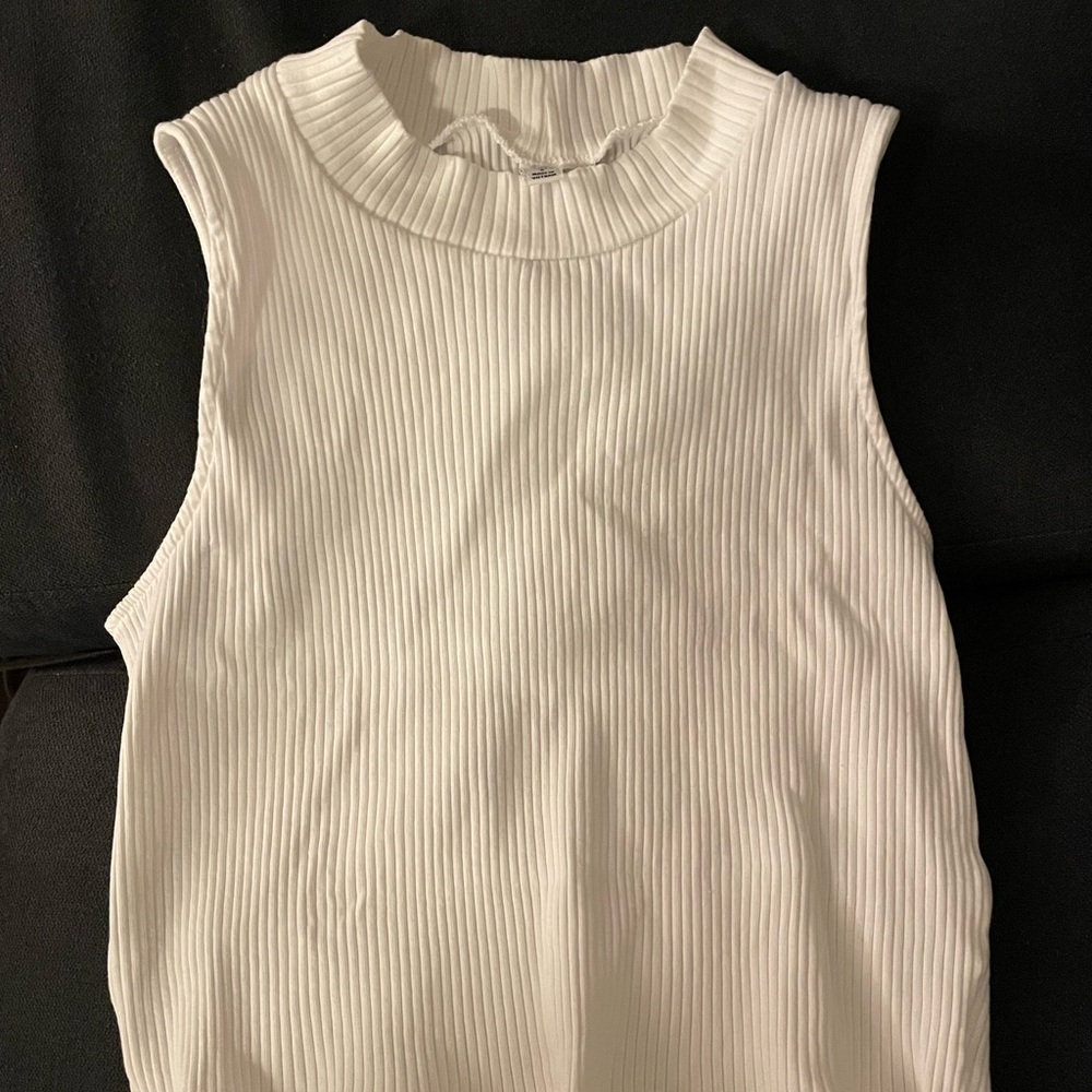 High Neck Crop Top - Size S